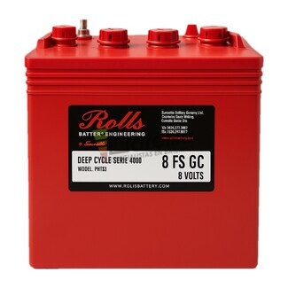 Batera ROLLS 8 FS GC | 8 Voltios 155 Amperios C20